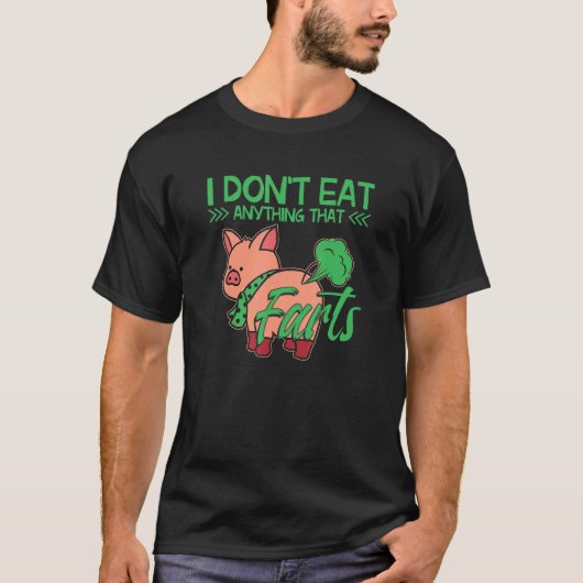 Funny Veganism Plant Based Diet Vegan T-shirt (Voorkant)