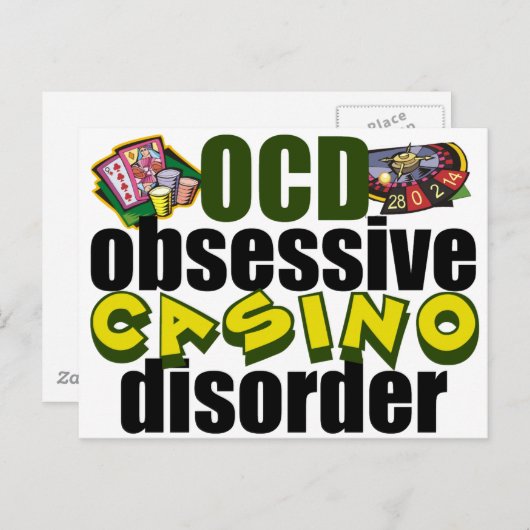 Funny Vegas Briefkaart (Voorkant / Achterkant)