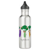 Funny Vegetable Cute Kinder Waterfles (Rechts)