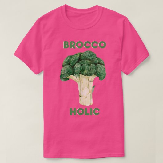 Funny Vegetables Broccoli Lover T-shirt (Design voorkant)
