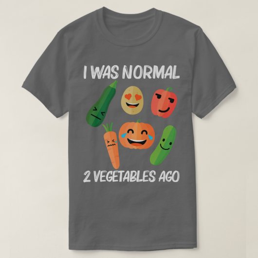 Funny Vegetables Design for Men Heally Life T-shirt (Design voorkant)