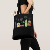 Funny Vegetables Humor Vegan Sarcastic Quote Tote Bag (Dichtbij)