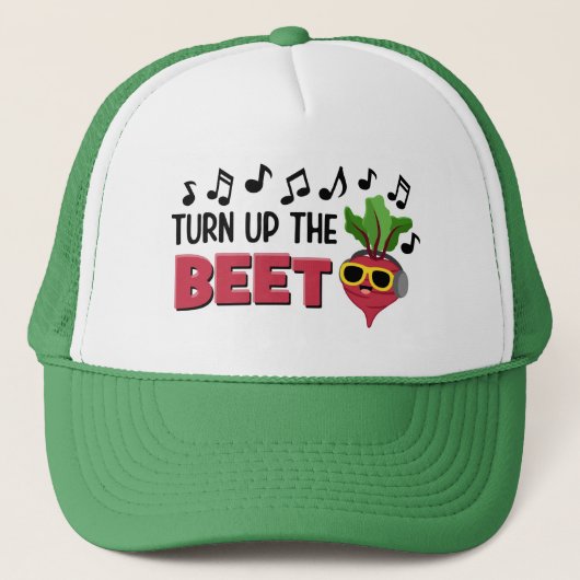 Funny Vegetables Trucker Hat - Draai het bier op Trucker Pet (Voorkant)