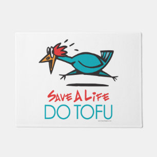 Funny Vegetarian, Vegan DO TOFU Deurmat