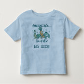 Funny Veggies New Big Sister Kinder Shirts (Voorkant)