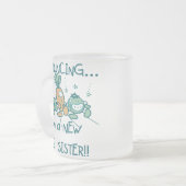 Funny Veggies New Big Sister Matglas Koffiemok (Voorkant links)