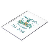 Funny Veggies New Big Sister Notitieboek (Linkerzijde)