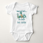 Funny Veggies New Big Sister Romper (Voorkant)