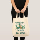 Funny Veggies New Big Sister Tote Bag (Voorkant (product))