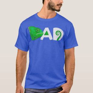 Funny Veiled Chameleon Dad , Chameleons Dad 2924 T-shirt