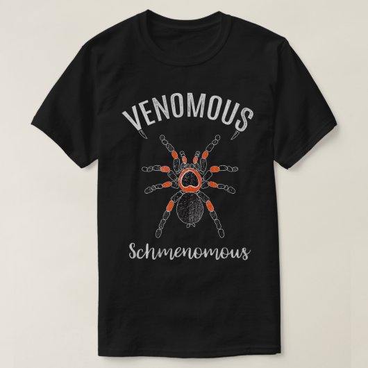 Funny Venomous Scorpion Snake Tarantula T-shirt (Design voorkant)