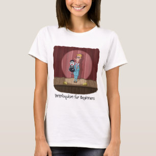Funny Ventriloquism voor Beginners Kaart of gift. T-shirt