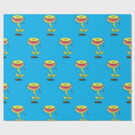 Funny Venus vliegende cartoon illustratie Cadeaupapier (Vlak)