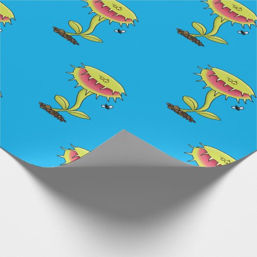 Funny Venus vliegende cartoon illustratie Cadeaupapier (Hoek)