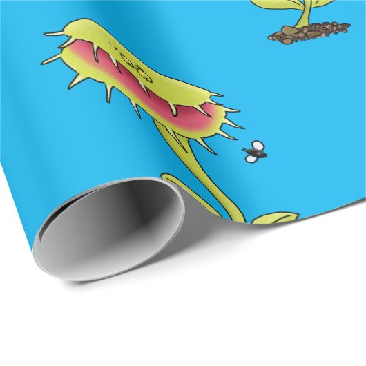 Funny Venus vliegende cartoon illustratie Cadeaupapier (Rol Hoek)