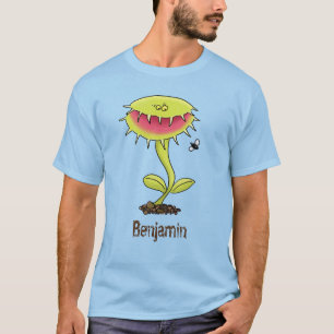 Funny Venus vliegende cartoon illustratie T-shirt