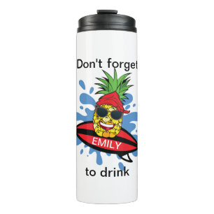 Funny Vergeet niet te Drinken Thermosbeker