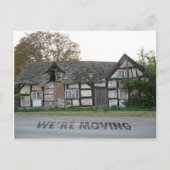 Funny Verhuiskaart Briefkaart (Voorkant)