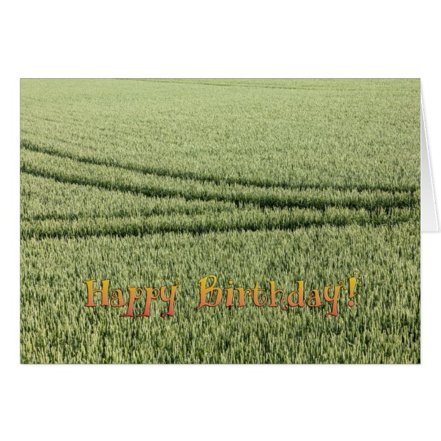 Funny verjaardagskaart (Voorkant Horizontaal)