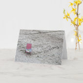 Funny verjaardagskaart kaart (Gele Bloem)