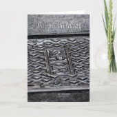 Funny verjaardagskaart kaart (Voorkant)