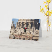 Funny verjaardagskaart kaart (Gele Bloem)