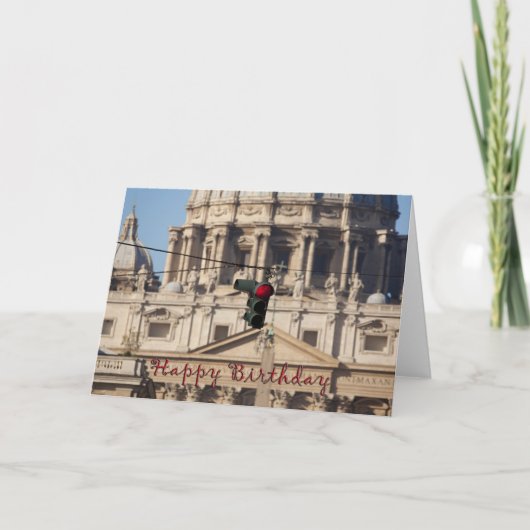 Funny verjaardagskaart kaart (Voorkant)