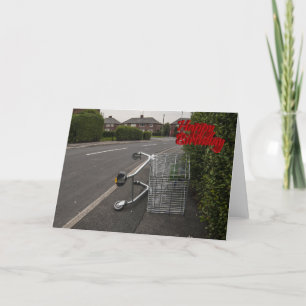 Funny verjaardagskaart kaart