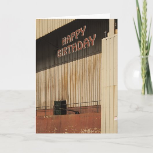 Funny verjaardagskaart kaart (Voorkant)