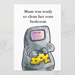 Funny verjaardagskaart kaart