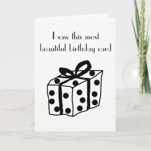 Funny verjaardagskaart kaart