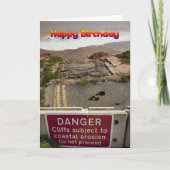 Funny verjaardagskaart kaart (Voorkant)