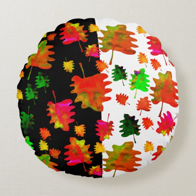 Funny verlaat waterverf kussen (Voorkant)