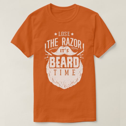 Funny verliest de Razor zijn baartijd T-shirt (Design voorkant)