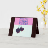 Funny Verloving Kaart van Friends (Gele Bloem)