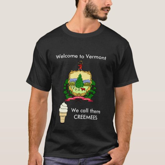 Funny Vermont Joke T-Shirt (Voorkant)