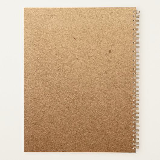 Funny Verover de wereld gepersonaliseerde Planner (Achterkant)