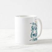 Funny Vet Tech Animal Humor Birthday Gift Koffiemok (Voorkant rechts)