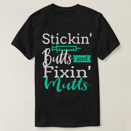 Funny Vet Tech Veterinarian Veterinary Technician  T-shirt (Design voorkant)