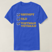 Funny Veteran Grumpy Old Vietnam Veteran Gifts T-shirt (Design voorkant)