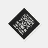 Funny Veterans Dag Grumpy Old Coast Guard Independ Servet (Hoek)