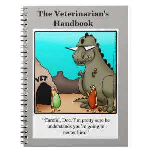 Funny Veterinarian's Humor Notitieboek