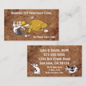 Funny Veterinary Visitekaartje (Voorkant / Achterkant)