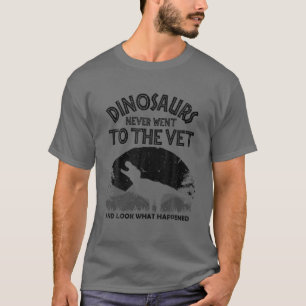Funny Veterinary voor mannen Zoo Technicien Vet T-shirt