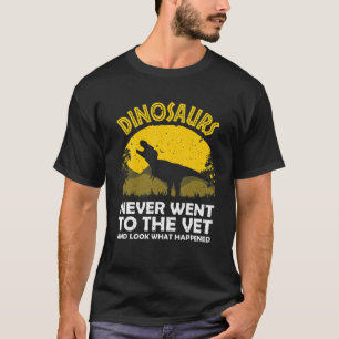 Funny Veterinary voor mannen Zoo Technicien Vet T-shirt