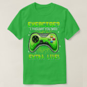 Funny Video Game Controller Retro Boys Extra Live T-shirt (Design voorkant)