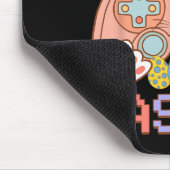 Funny Video Game Easter Bunny Gaming Controller Ga Muismat (Hoek)