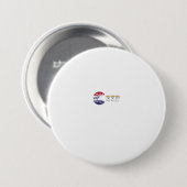 FUNNY VIDEO GAME STEMMING EITE TRUMP GHOST FOR RONDE BUTTON 7,6 CM (Voorkant /achterkant)