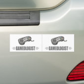 Funny Video Gamer Bumpersticker (Op auto)