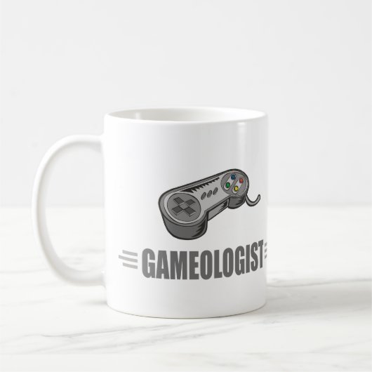 Funny Video Gamer Koffiemok (Links)